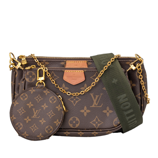 Louis Vuitton Multi-Pochette Accessoires Monogram Canvas Khaki