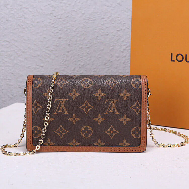 Replica LV Dauphine Chain Wallet M68746 (4)