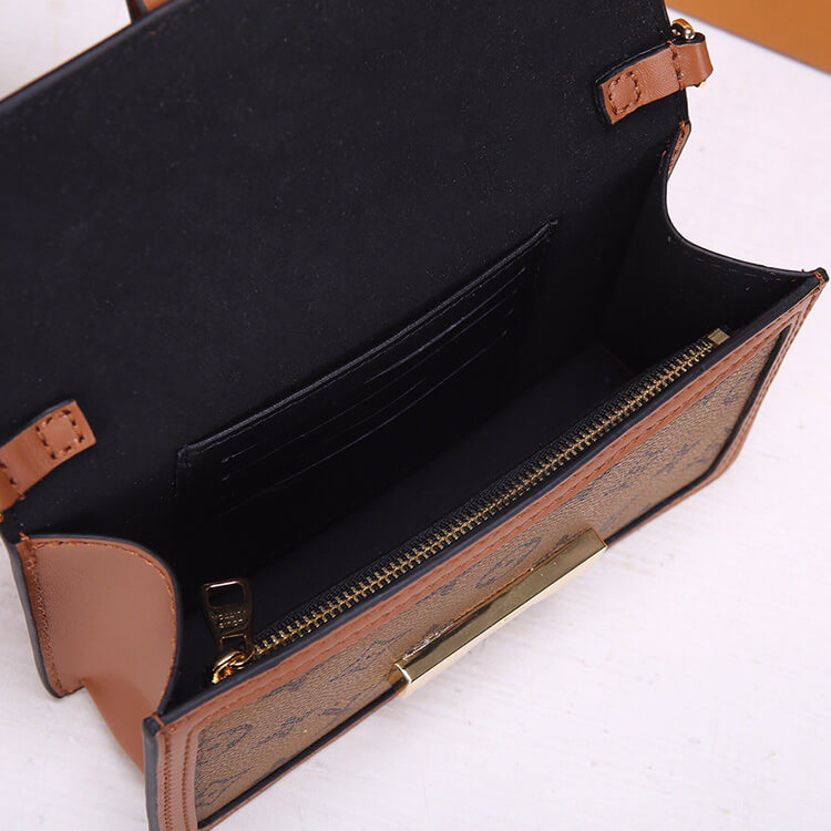 Replica LV Dauphine Chain Wallet M68746 (6)