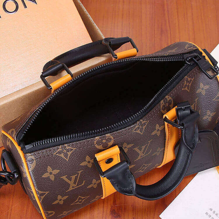 Replica LV Keepall Bandoulière 25 M46687 (6)