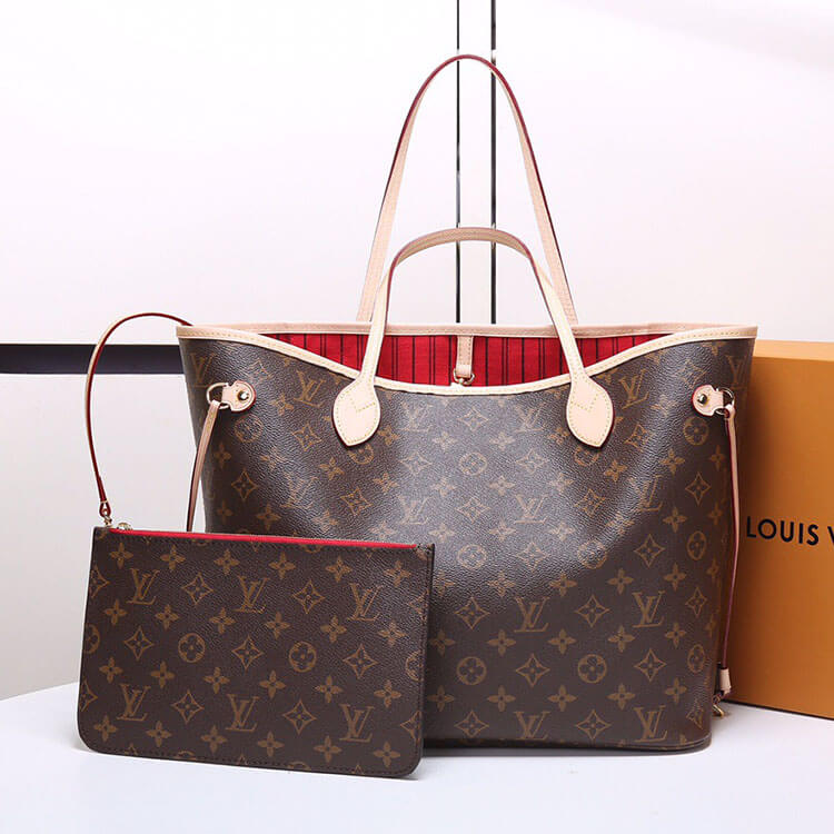 Replica LV Neverfull MM Tote M41177 (2)