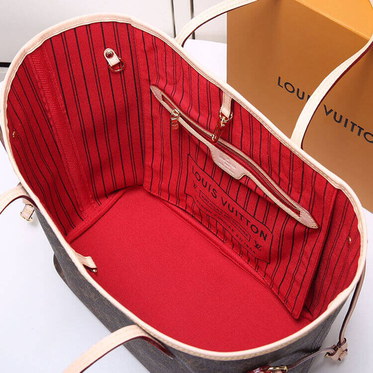 Replica LV Neverfull MM Tote M41177 (5)