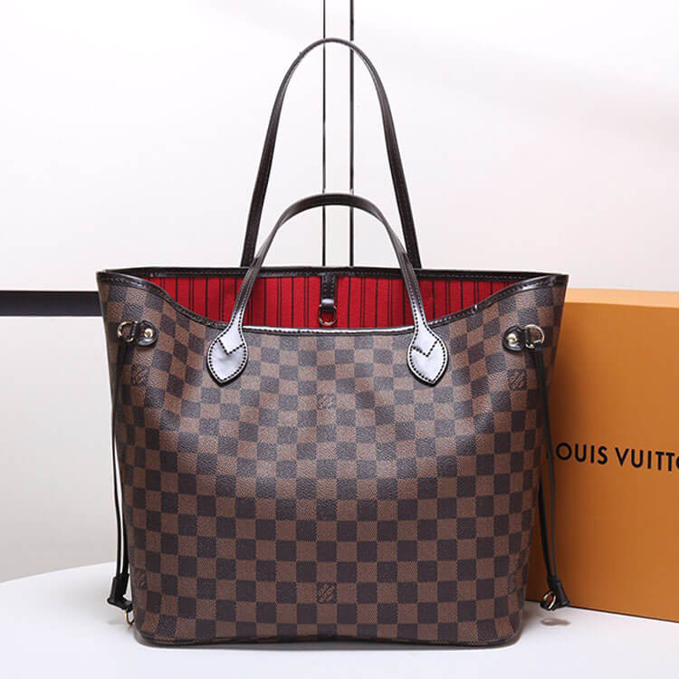 Replica LV Neverfull MM Tote N41358 (3)