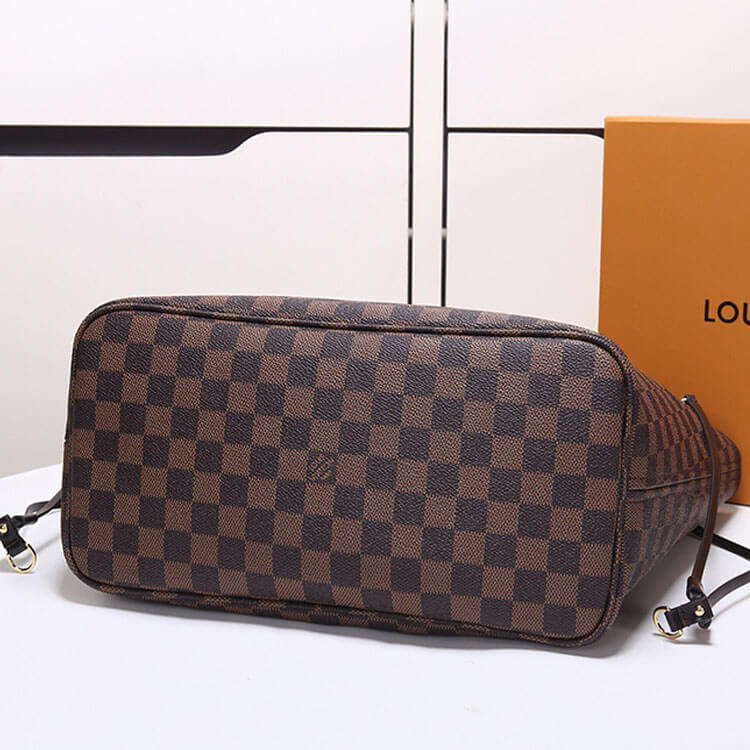 Replica LV Neverfull MM Tote N41358 (4)