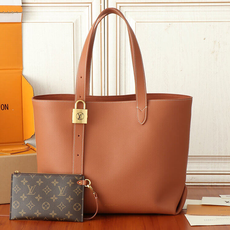 Replica LV Low Key Cabas MM M25342 (2)