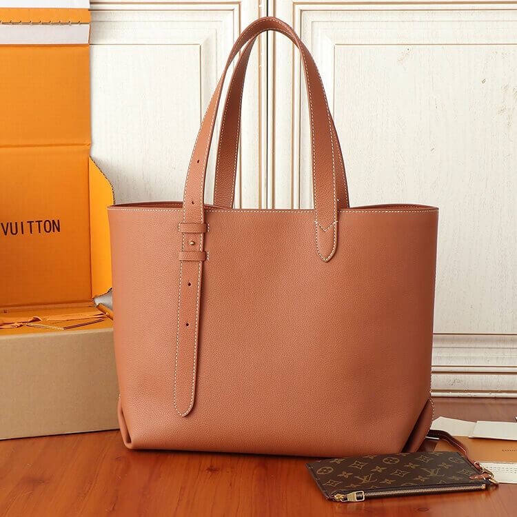 Replica LV Low Key Cabas MM M25342 (4)