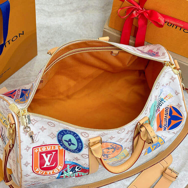 Replica LV Keepall Bandoulière 45 M14736 (6)