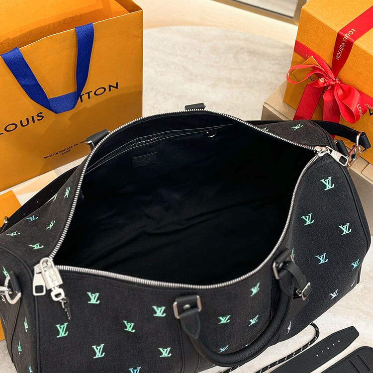 Replica LV Keepall Bandoulière 50 M13966 (6)